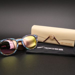 Lunettes de soleil en bois Abalone