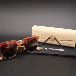 Lunettes en bois Aviator Sand