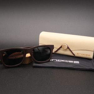 lunettes en bois basic Ebony