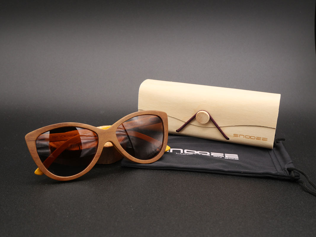 Flower lunettes en bois Flower