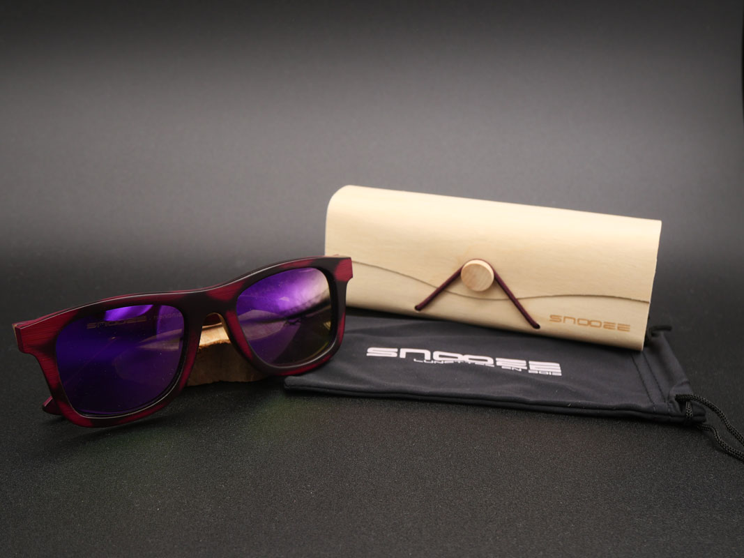 Pink-panther lunettes en bois Pink Panther