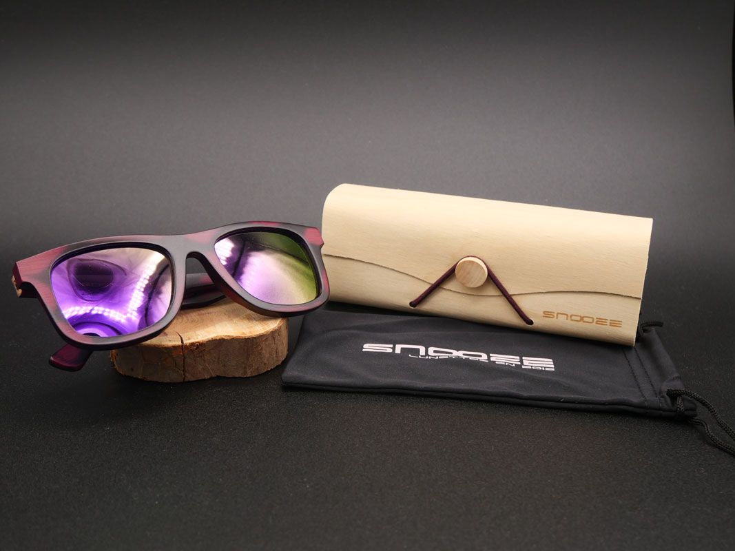 Pink-panther2 lunettes de soleil en bois Pink Panther