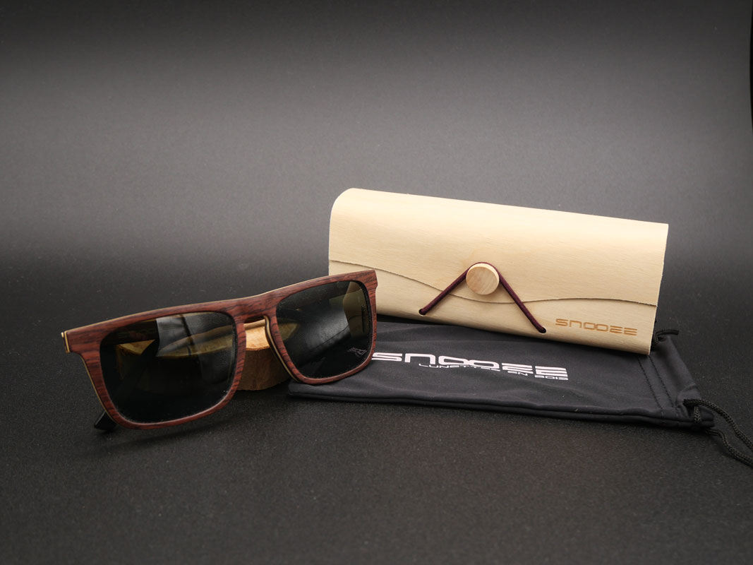 Boss-Olive lunettes en bois boss olive