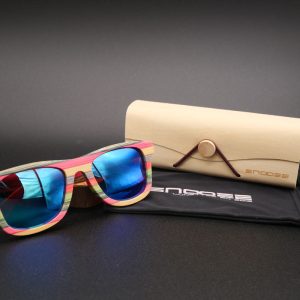 lunettes en bois clairit