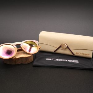 lunettes de soleil en bois pour enfant fashonista